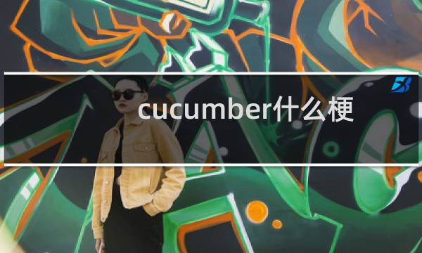 cucumber什么梗