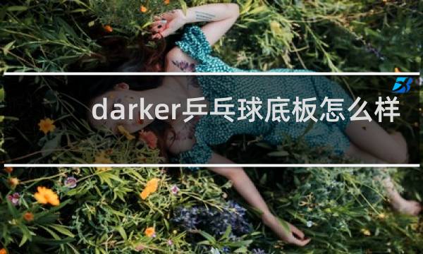 darker乒乓球底板怎么样