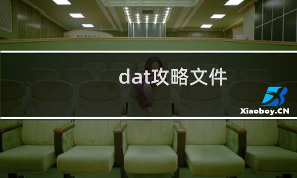 dat攻略文件