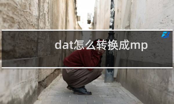 dat怎么转换成mp4视频格式?