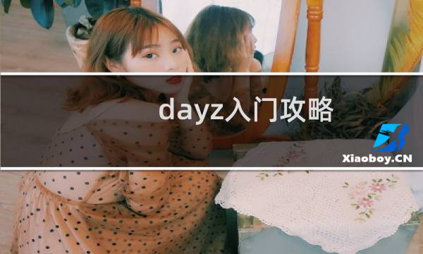 dayz入门攻略