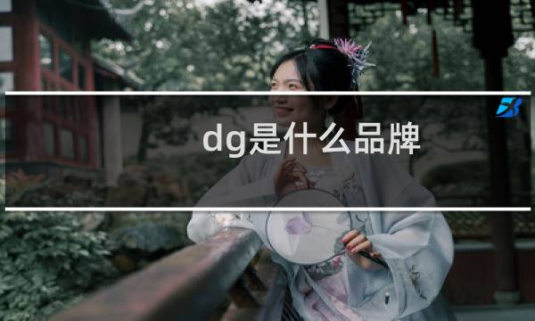 dg是什么品牌