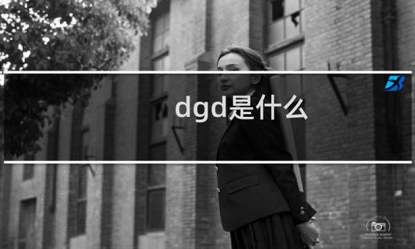 dgd是什么