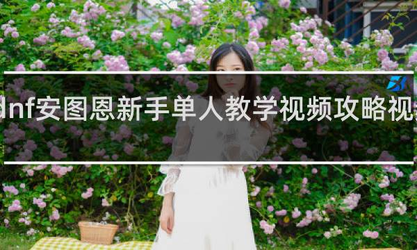 dnf安图恩新手单人教学视频攻略视频攻略