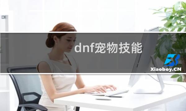 dnf宠物技能