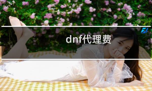 dnf代理费（那些DNFG招代理代理什么意思怎么才能当代理）图片