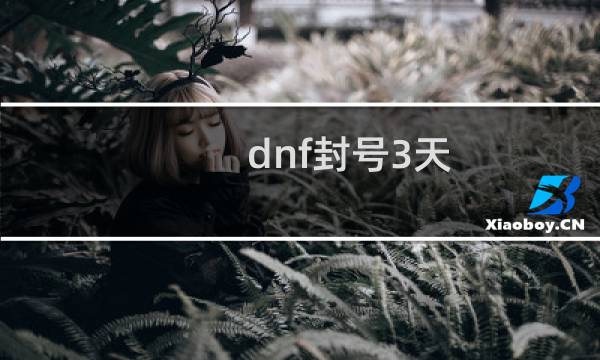 dnf封号3天（dnf封号解除）图片