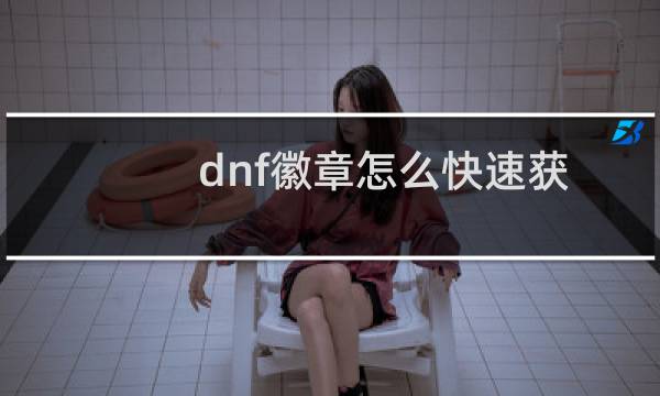 dnf徽章怎么快速获得（dnf徽章获得）图片