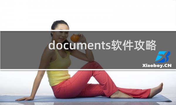 documents软件攻略