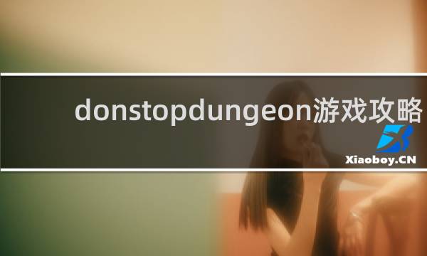 donstopdungeon游戏攻略