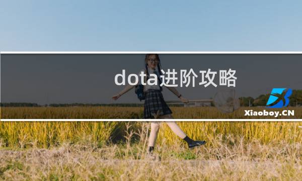 dota进阶攻略