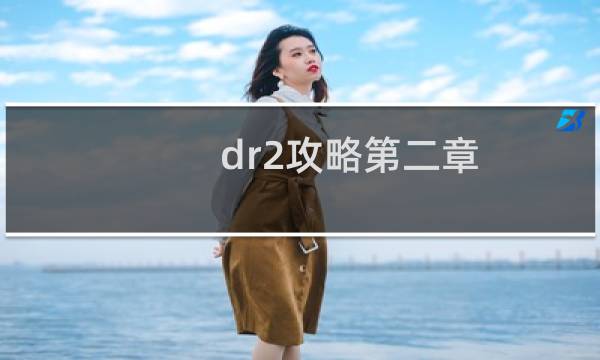 dr2攻略第二章