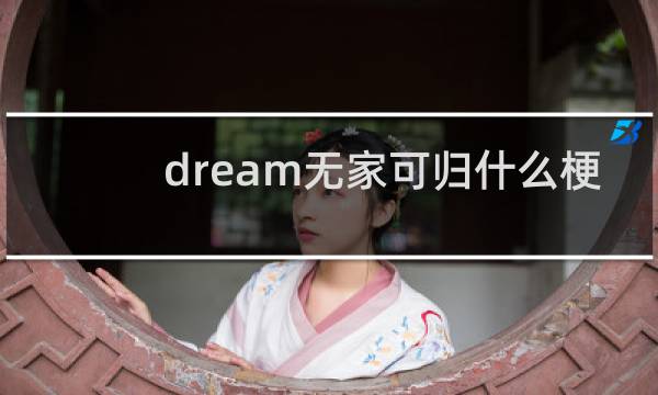 dream无家可归什么梗