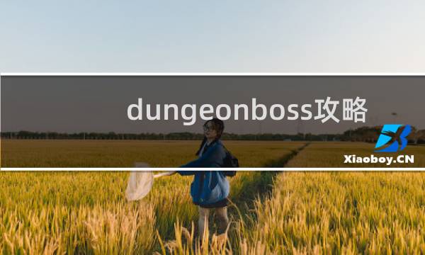 dungeonboss攻略