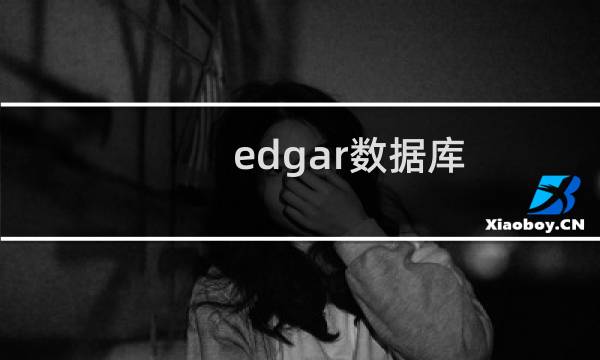 edgar数据库