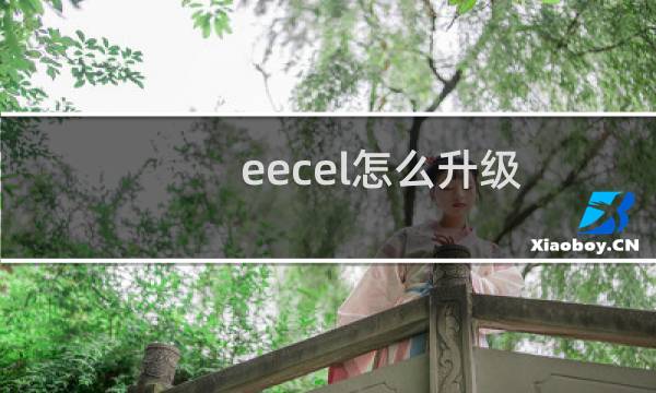 eecel怎么升级