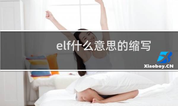 elf什么意思的缩写，蓝家粉丝为什么叫elf什么梗