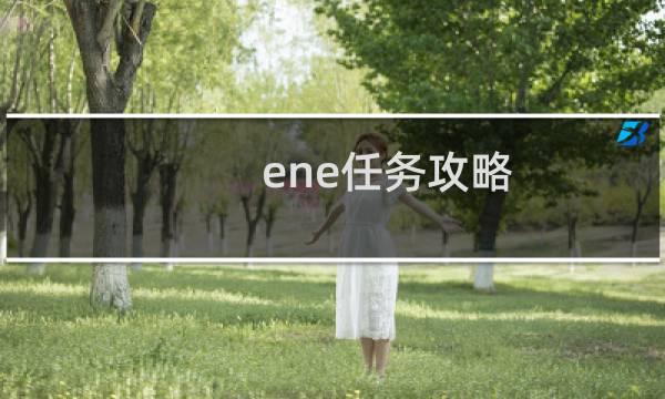 ene任务攻略