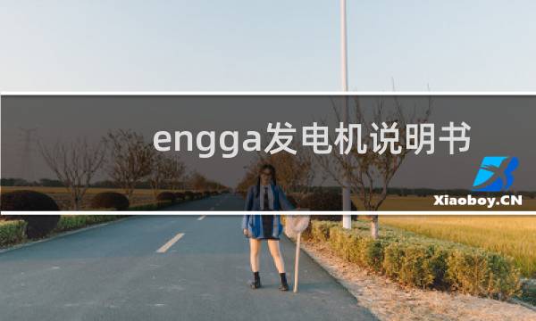 engga发电机说明书