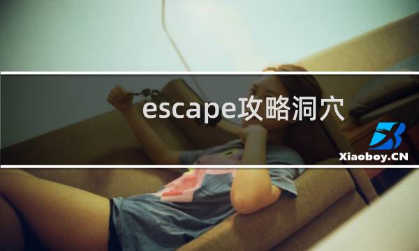 escape攻略洞穴