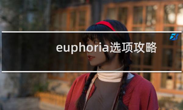 euphoria选项攻略