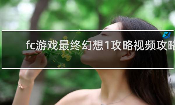 fc游戏最终幻想1攻略视频攻略