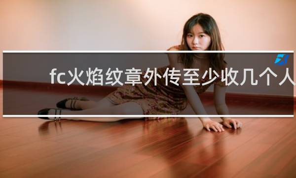fc火焰纹章外传至少收几个人
