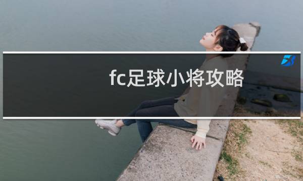 fc足球小将攻略