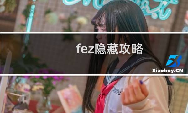 fez隐藏攻略