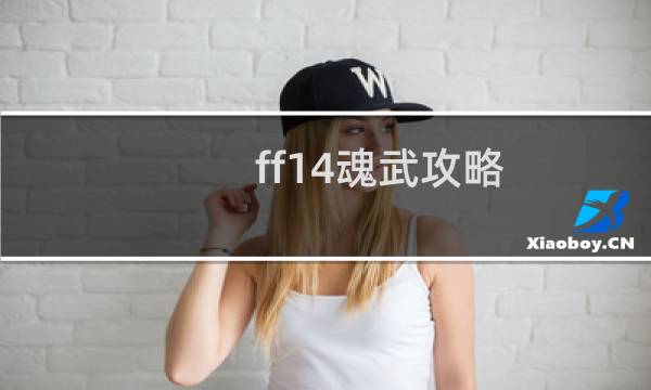 ff14魂武攻略