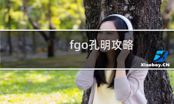 fgo孔明攻略