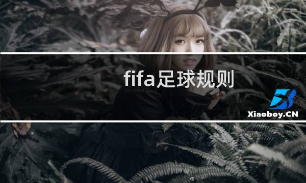 fifa足球规则图片