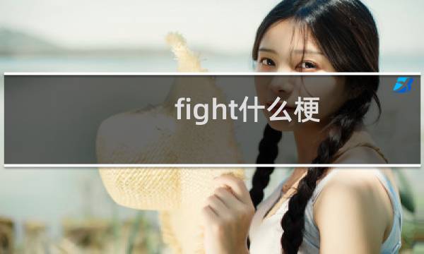 fight什么梗