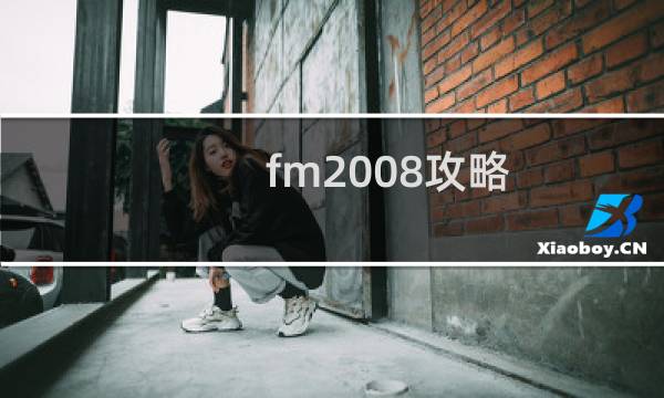 fm2008攻略