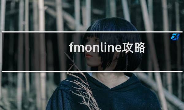 fmonline攻略