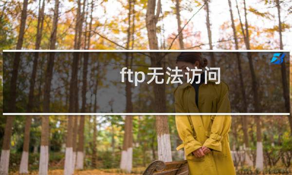 ftp无法访问  提示错误：  无法取得目录列表
