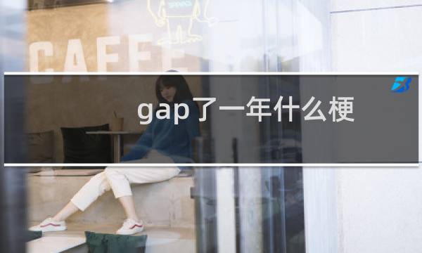 gap了一年什么梗