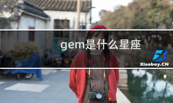gem是什么星座