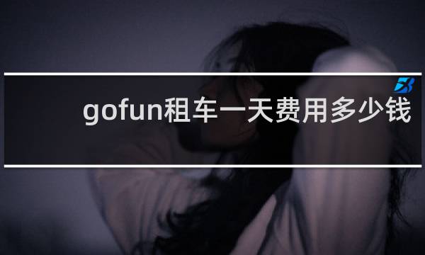 gofun租车一天费用多少钱