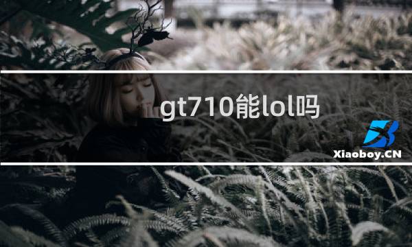 gt710能lol吗图片