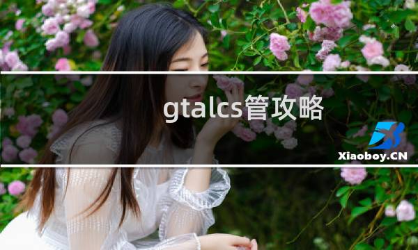 gtalcs管攻略