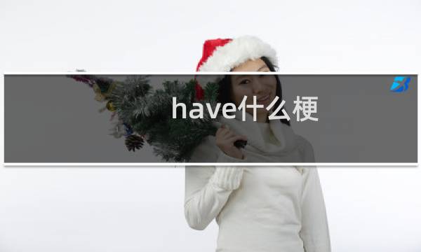 have什么梗