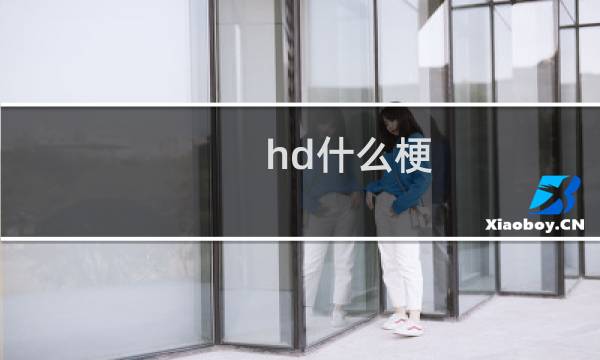 hd什么梗