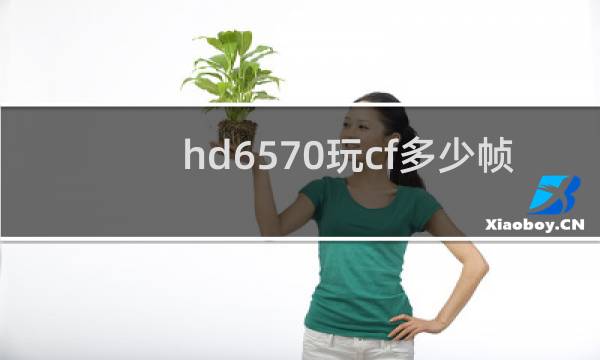 hd6570玩cf多少帧