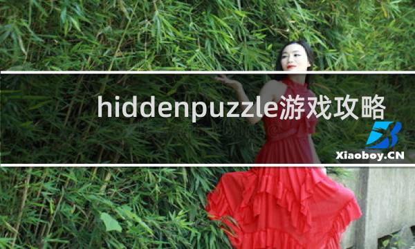 hiddenpuzzle游戏攻略