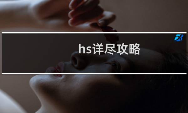 hs详尽攻略