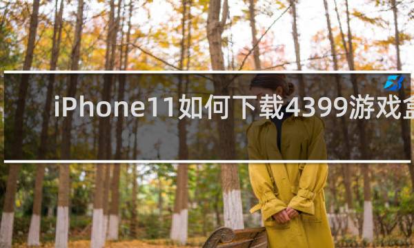 iPhone11如何下载4399游戏盒