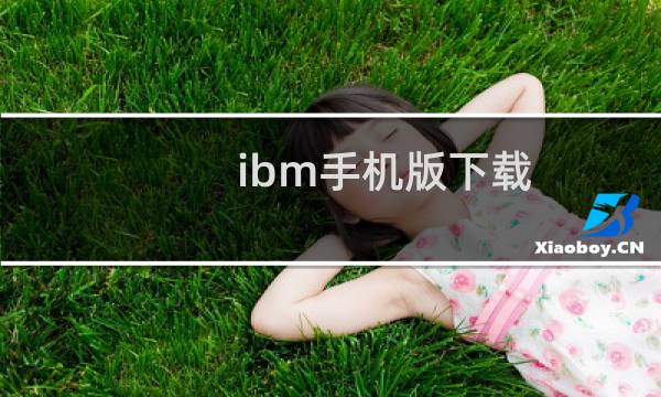 ibm手机版下载（ibm手机）图片