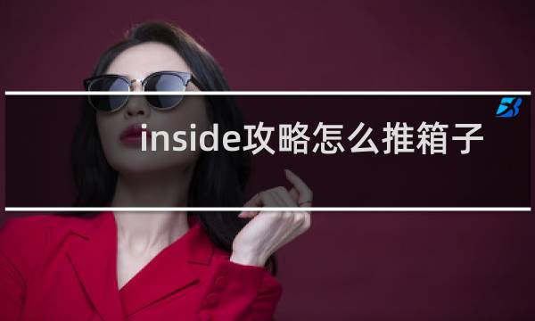 inside攻略怎么推箱子