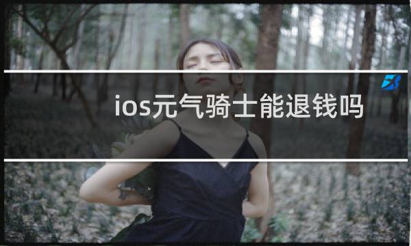 ios元气骑士能退钱吗